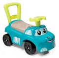 Odrážadlo a chodítko Auto Blue Ride on Smoby s úložným priestorom a opierkou od 10 mesiacov modré