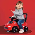 Športové odrážadlo a chodítko s funkčným klaksónom 2v1 Auto Ride On Red Smoby červené s otočnými kolesami a úložným priestorom pod sedadlom od 10 mes