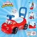 Odrážadlo a chodítko 2v1 Spidey Auto Ride On Smoby ergonomické s opierkou a úložným boxom pod sedadlom od 10 mes
