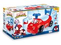 Odrážadlo a chodítko 2v1 Spidey Auto Ride On Smoby ergonomické s opierkou a úložným boxom pod sedadlom od 10 mes