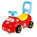 Odrážadlo a chodítko 2v1 Peppa Pig Auto Ride On Smoby ergonomické s opierkou a úložným boxom pod sedadlom od 10 mes