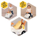Odrážadlo a chodítko Winnie the Pooh Auto Ride On 2v1 Smoby ergonomicky tvarované sedadlo s úložným priestorom od 10 mes