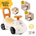 Odrážadlo a chodítko Winnie the Pooh Auto Ride On 2v1 Smoby ergonomicky tvarované sedadlo s úložným priestorom od 10 mes