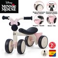 Odrážadlo Minnie Disney Rookie Ride-On Smoby s kovovou konštrukciou a točiacimi riadidlami od 12 mes