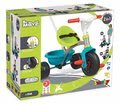 Trojkolka Be Move Smoby s vodiacou tyčou zeleno-tyrkysová od 15 mes