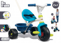 Trojkolka Be Fun Blue Smoby modro-zelená od 15 mes