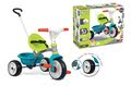 Trojkolka Be Move Blue Smoby s EVA gumenými kolesami a voľnobehom modrá od 15 mes