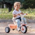 Trojkolka s voľnobehom Be Move Tricycle Pink Smoby s nastaviteľnou 95 cm vodiacou tyčou a tichými EVA kolesami ružová od 15 mes