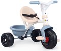 Trojkolka Be Fun Comfort Tricycle Blue Smoby s dvojitou vodiacou tyčou a taškou od 10 mes