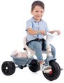 Trojkolka Be Fun Comfort Tricycle Blue Smoby s dvojitou vodiacou tyčou a taškou od 10 mes