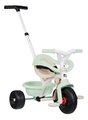 Trojkolka s voľnobehom Be Fun Comfort Tricycle Smoby s nastaviteľnou vodiacou rúčkou a ochrannou hrazdou zelená od 10 mes