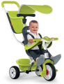 Trojkolka Baby Balade Blue Smoby s EVA kolesami zelená od 10 mes
