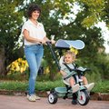 Trojkolka a kočík v jednom s vysokou opierkou Baby Balade Tricycle Life Smoby so slnečníkom brzdou a tichými EVA kolesami zelená od 10 mes