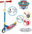 Kolobežka dvojkolesová Paw Patrol 3 Wheels Foldable Scooter Smoby skladacia s brzdou výškovo nastaviteľná max. 83 cm od 5 rokov