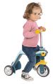 Kolobežka&odrážadlo Reversible 2v1 Scooter Smoby trojkolesová oceľovo-šedá výška rúčky 53/63 cm nosnosť 20 kg od 18 mes