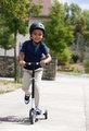 Drevená kolobežka trojkolesová Wooden 3W Foldable Scooter Black Smoby skladacia a výškovo nastaviteľná