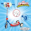 Kolobežka trojkolesová Spidey 3 Wheels Scooter Smoby protišmyková s výškovo nastaviteľnými riadidlami max. 67 cm