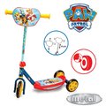 Kolobežka trojkolesová Paw Patrol 3 Wheels Scooter Smoby protišmyková s výškovo nastaviteľnými riadidlami max. 67 cm