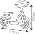 Balančné odrážadlo Balance Bike Comfort Smoby s ultraľahkou 2,7 kg kovovou konštrukciou a tichým chodom gumených kolies od 24 mes