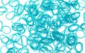 Rainbow Loom originálne transparentné gumičky 600 kusov tyrkysové od 6 rokov