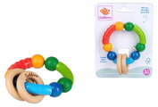 Drevená hrkálka Baby Grasping Toy Eichhorn od 3 mes