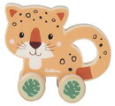Drevené autíčko jaguár Baby Push Animal BeWild Eichhorn dĺžka 10 cm od 12 mes
