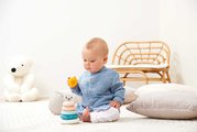 Didaktická pyramída BB Abrick Écoiffier 6 krúžkov pre najmenších od 6 mes