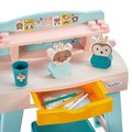 Stôl na kreslenie  My first desk BB Abrick Écoiffier so stoličkou a kockami od 12 mes
