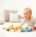 Stavebnica v taške BB Abrick Écoiffier 60 kociek od 18 mes