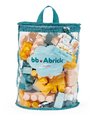 Stavebnica v taške BB Abrick Écoiffier 60 kociek od 18 mes