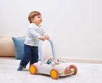 Chodítko auto Baby Walker BB Abrick Écoiffier s úložným priestorom a kockami 17 dielov od 12 mes