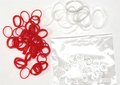 Gumičky Alpha Bands Rainbow Loom 500 ks červené od 6 rokov
