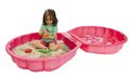 Pieskovisko dvojdielne Watershell Pink BIG mušľa 2*100 l na vodu a piesok 88*75*22 cm ružové od 18 mes