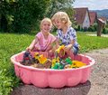 Pieskovisko mušľa Watershell Pink BIG na vodu a piesok 100 litrov ružové 88*75*22 cm od 12 mes