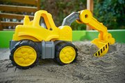 Bager Power Worker Classic Digger BIG pracovný stroj 67 cm s gumenými kolesami od 24 mes