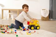 Nákladné auto Power Worker Classic Truck BIG pracovný stroj 33 cm s gumenými kolesami od 24 mes