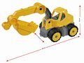 Bager Power BIG pracovný stroj dĺžka 24 cm žltý od 24 mes