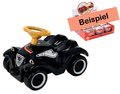 Autíčko German Fanedition Big Mini Bobby Car Classic čierne so zlatým volantom +12 m 8*6*6 cm