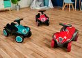 Odrážadlo Bobby Car Next Raspberry BIG s LED reflektormi a elektronickým klaksónom ergonomické sedadlo s velúrom od 12 mes