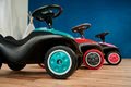 Odrážadlo Bobby Car Next Raspberry BIG s LED reflektormi a elektronickým klaksónom ergonomické sedadlo s velúrom od 12 mes