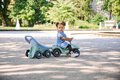 Chodítko a kočík a príves Buggy 3v1 Baby Walker BIG s brzdou k odrážadlám Classic&Neo&Next od 12 mes