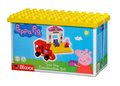 Stavebnica Peppa Pig na nástupišti PlayBIG Bloxx BIG s 1 figúrkou 15 dielov od 1,5-5 rokov