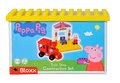 Stavebnica Peppa Pig na nástupišti PlayBIG Bloxx BIG s 1 figúrkou 15 dielov od 1,5-5 rokov