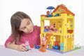 Stavebnica Peppa Pig rodinka v domčeku PlayBIG Bloxx BIG so 4 figúrkami 107 dielov od 1,5-5 rokov
