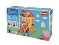 Stavebnica Peppa Pig rodinka v domčeku PlayBIG Bloxx BIG so 4 figúrkami 107 dielov od 1,5-5 rokov