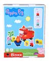 Stavebnica Peppa Pig Fire Engine PlayBIG Bloxx BIG Požiarnické auto s 2 figúrkami 40 dielov od 1,5-5 rokov