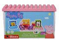 Stavebnica Peppa Pig Basic Sets II. PlayBIG Bloxx s figúrkou v izbe od 1,5-5 rokov
