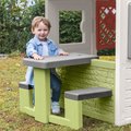 Domček Priateľov s kuchynkou a stolíkom Friends House Life Smoby rozšíriteľný so zvončekom a zadným vchodom 172 cm výška s UV filtrom - model 2025