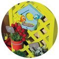 Domček pre záhradníka Garden House Smoby s kvetináčmi rozšíriteľný odkvap a mriežka s vtáčou búdkou 135 cm výška s UV filtrom od 2 rokov