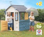 Domček meteorologická stanica Štyri ročné obdobia 4 Seasons Playhouse Smoby so zvonkohrou vetromerom a zrážkomerom s UV filtrom od 24 mes